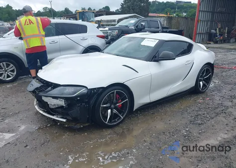 2021 Toyota Gr Supra 3.0 Premium z USA, uszkodzony, nr VIN WZ1DB0C03MW040116